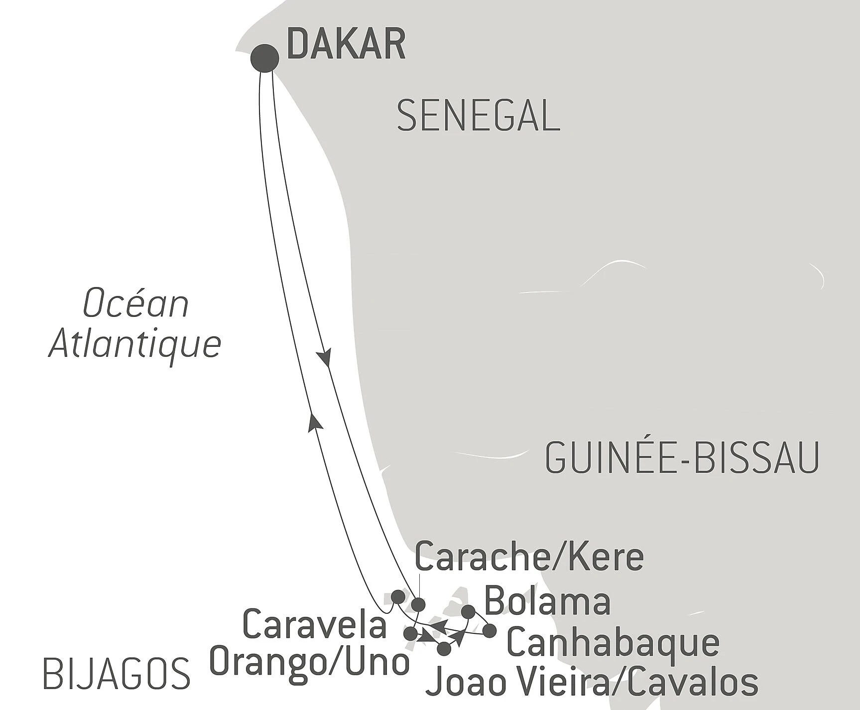 Itinéraire