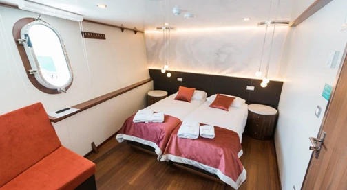 Cabine double - Pont supérieur ou principal