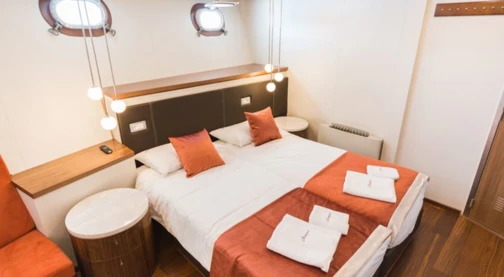 Cabine double - Pont inférieur