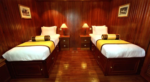 Cabine double - pont supérieur