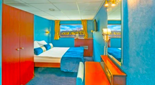 Cabine Double - Grand lit - Cat B - Pont principal
