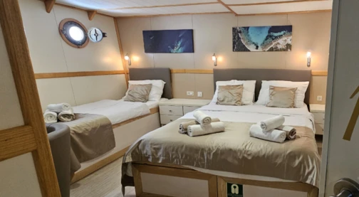 Cabine triple