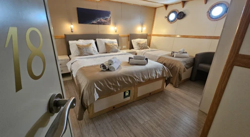 Cabine triple