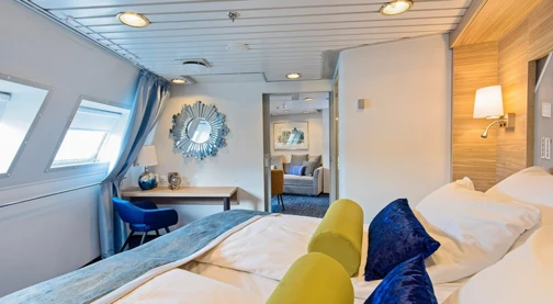 Mini-suite pour quatre voyageurs - Pont supérieur