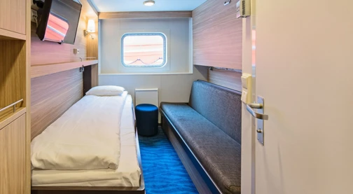 Cabine extérieure pour trois voyageurs - Pont supérieur