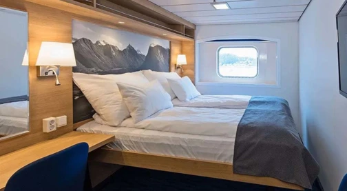 Premium Outside Cabin – Upper Deck