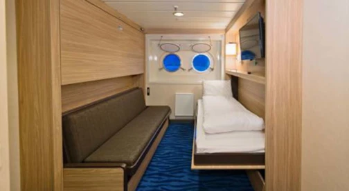 Cabina esterna comfort – Ponte inferiore