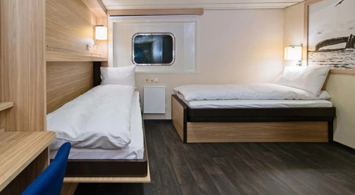 Polar Ext - Cabina accessibile alle persone con mobilità ridotta - Ponte centrale