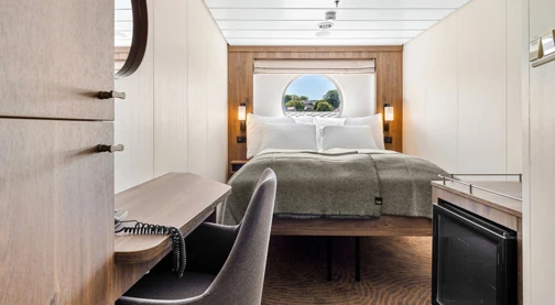 Cabine double - Ponts supérieur, intermédiaire ou inférieur