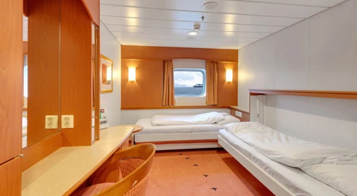 Cabine double - Pont inférieur