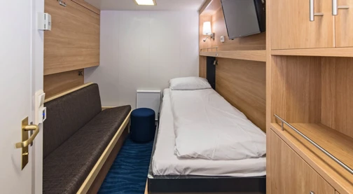 Cabine triple intérieure - Pont supérieur
