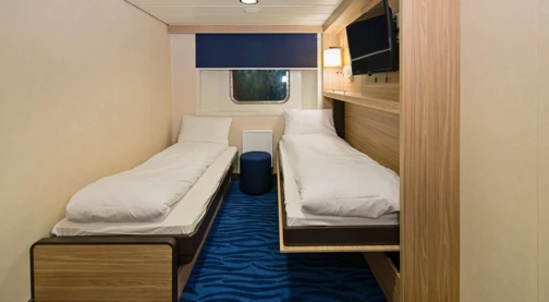 Cabine double - Pont intermédiaire ou inférieur