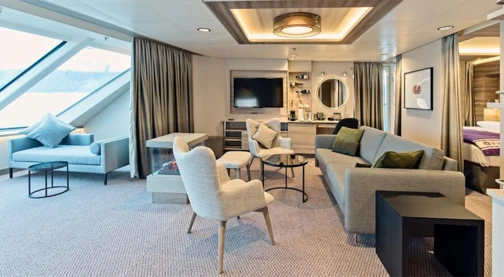 Grande suite avec balcon - Pont supérieur