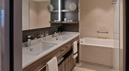 Grande suite avec balcon - Pont supérieur