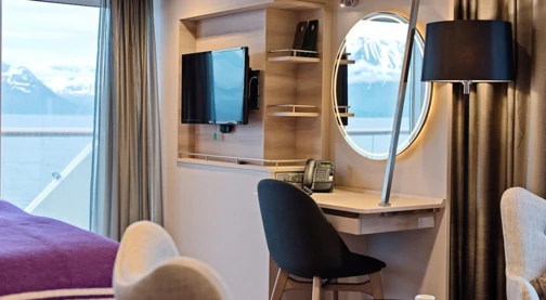 Suite d’angle avec balcon - Pont supérieur