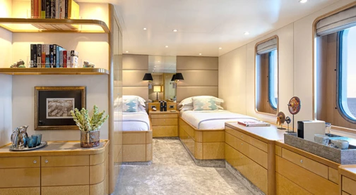 Cabine Double – Pont principal – Cat I