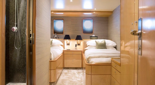 Cabine Double – Pont inférieur – Cat III