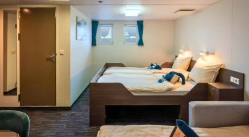 Cabine double supérieure
