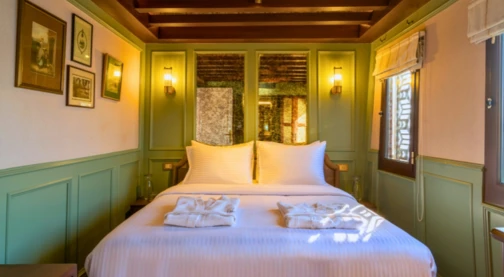Cabine avec lit King size