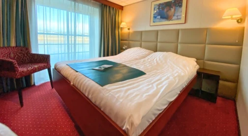 Cabine avec baie vitrée – Pont supérieur