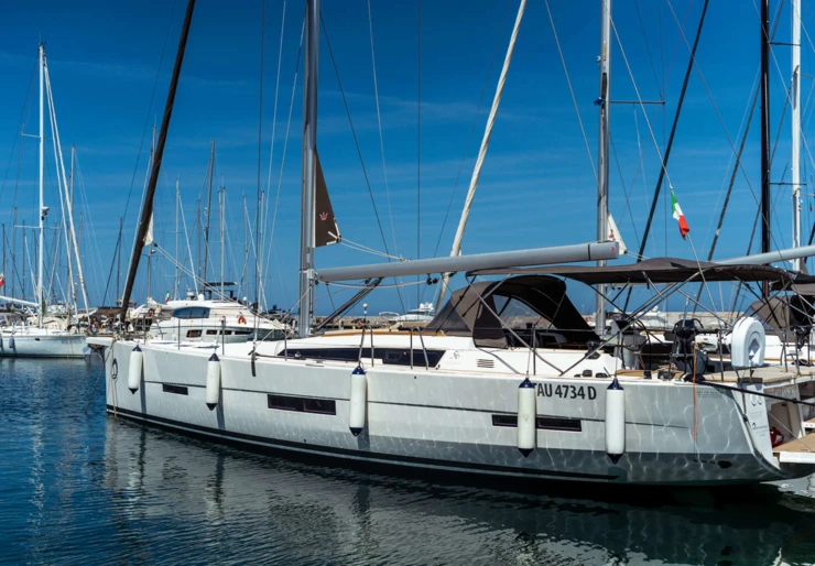 Dufour 56 Exclusive Hafen von Portisco | Caterina