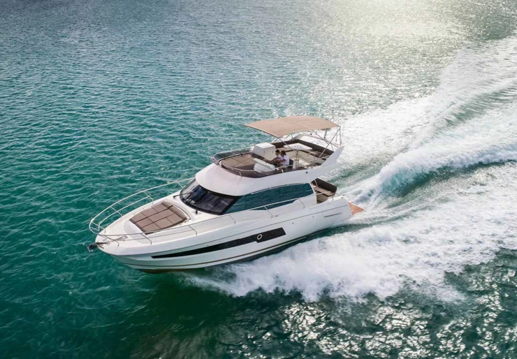 Prestige 460 Fly Hafen von Palma | Perfect Life