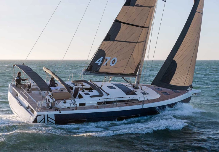 Dufour 470 GL Port de Paros | BLUE MERMAID
