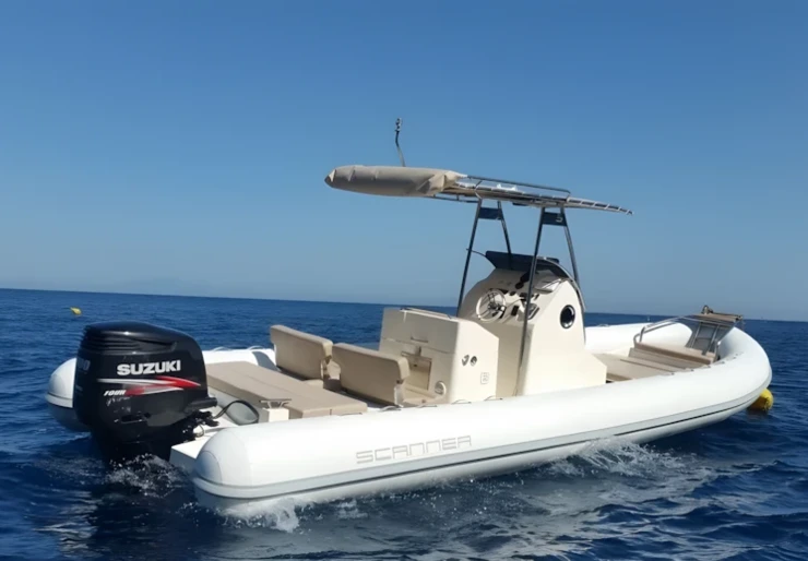 Scanner 8.70 Salerno harbour | 
