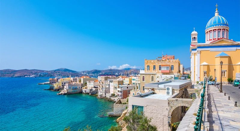 Visite d’Ermoúpolis, la superbe capitale des Cyclades