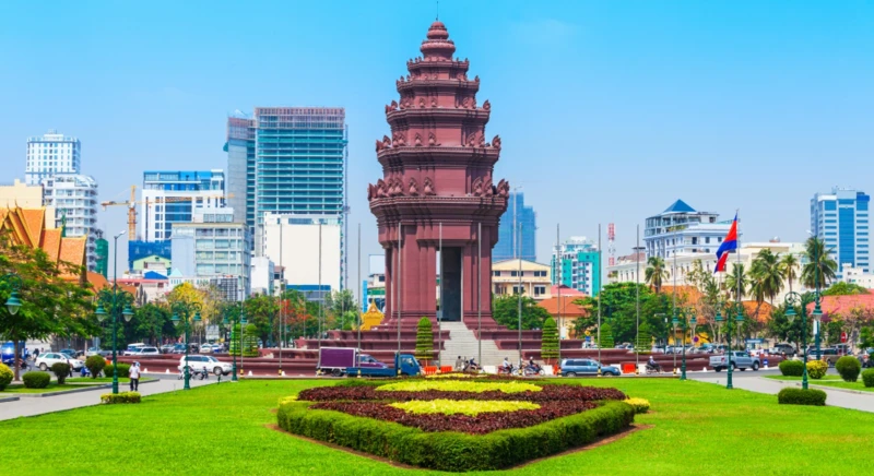 Visite de la ville de Phnom Penh