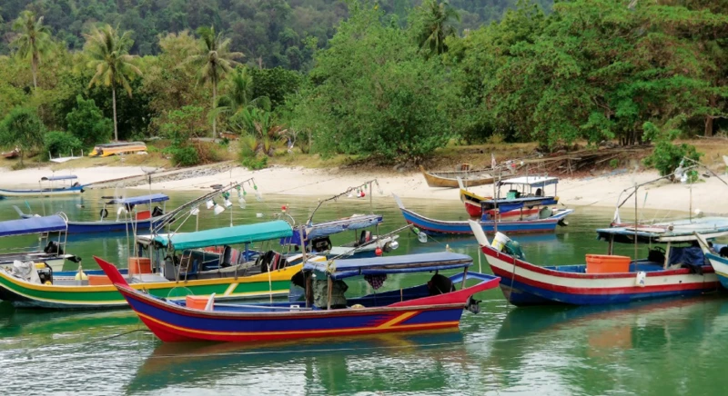 Visite d'un village riverain