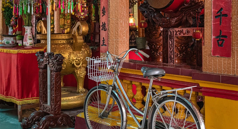 Tour en bicicleta por los canales del Mekong