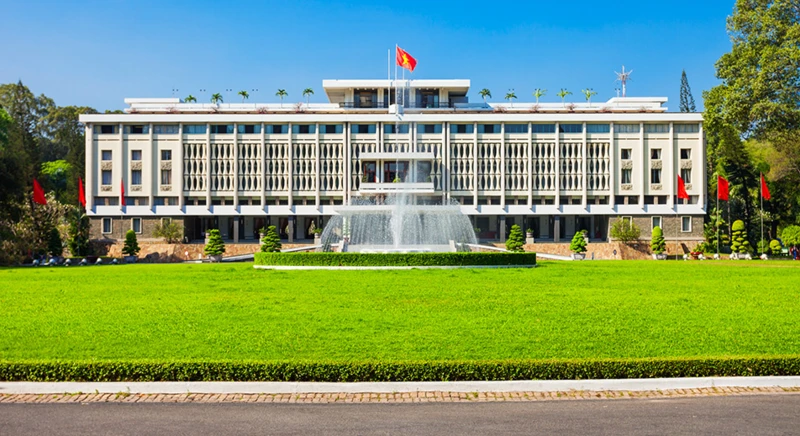 Visite du Palais de la Réunification