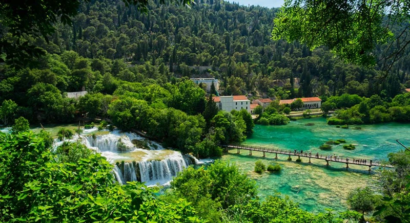 Visite du parc national de Krka