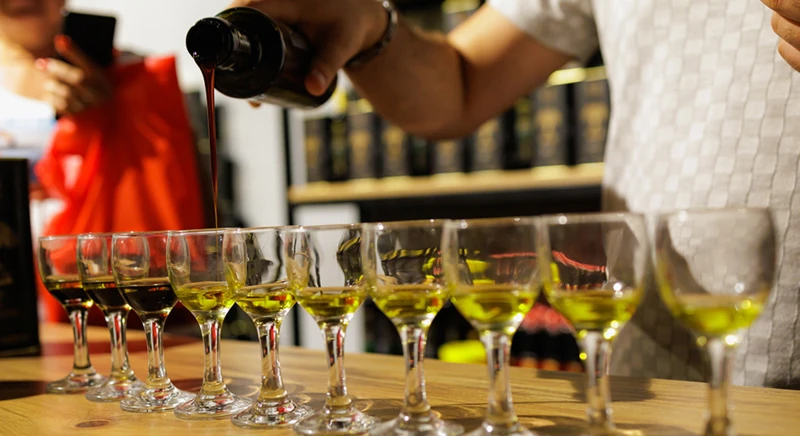 Musée du Douro et dégustation d'huile d'olive et de vin dans une quinta