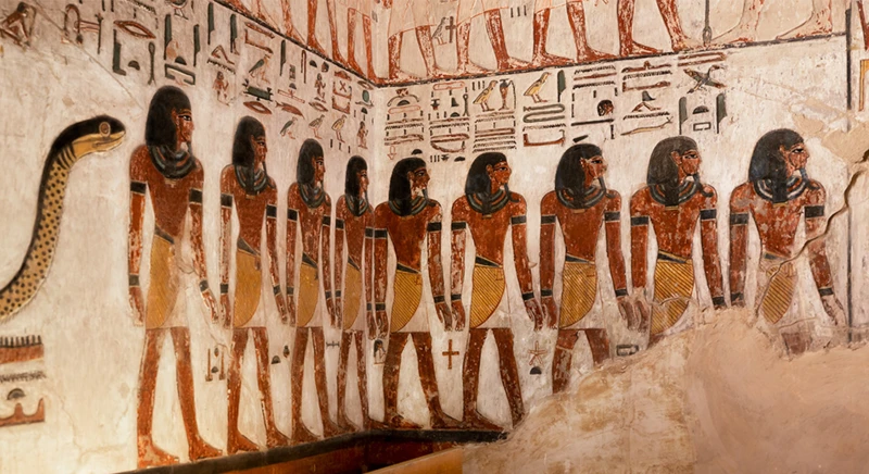 Visite de la tombe de Séti I
