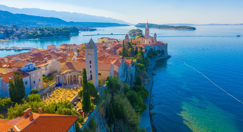Visite guidée de la ville de Rab