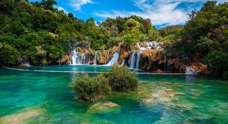 Randonnées aux chutes de Krka