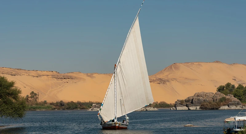 Promenade en felouque autour de l'Île Elephantine