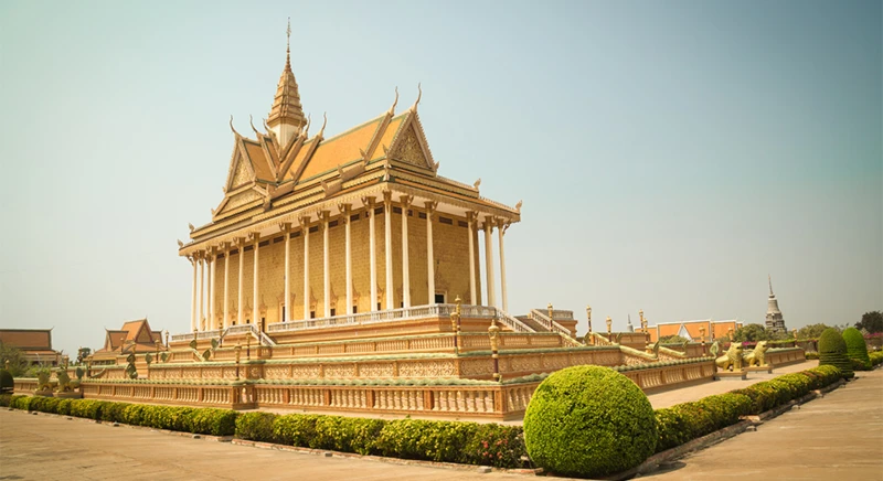 Visite de la pagode Vipassana Dhura