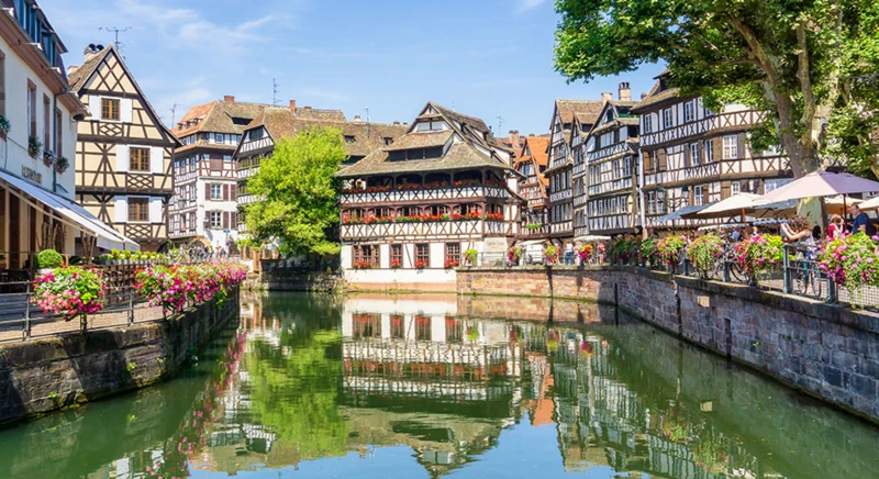 Flânerie sur les canaux de Strasbourg