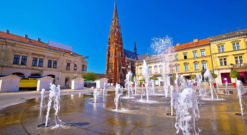 Découverte d'Osijek à vélo