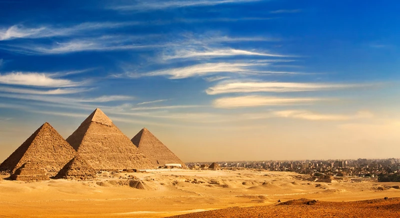 Découverte du site de Gizeh