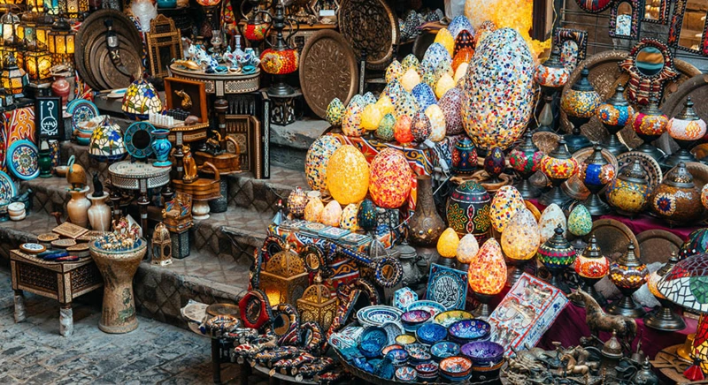 Visite du marché Khan El Khalili