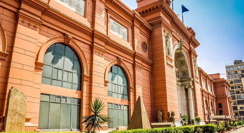 Visite du musée égyptien