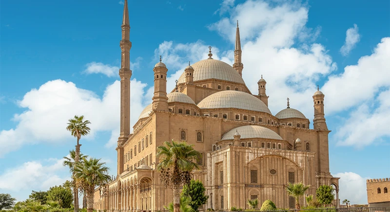 Visite de la mosquée Mohamed Ali