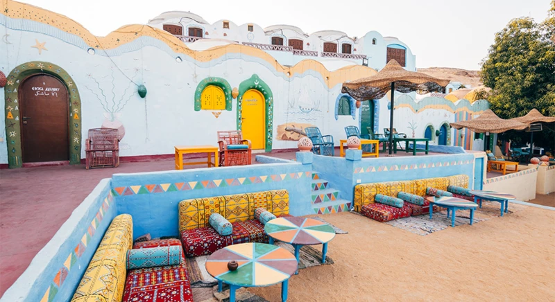 Visite du village de Gharb Sohail (village nubien)