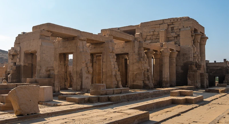 Visite du temple d'Esna