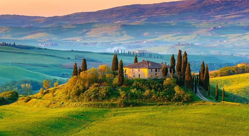 Discover the Tuscan countryside