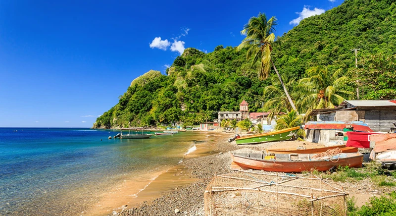 Soufrière, entre terre et mer